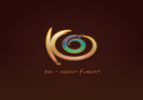 koi fish logo