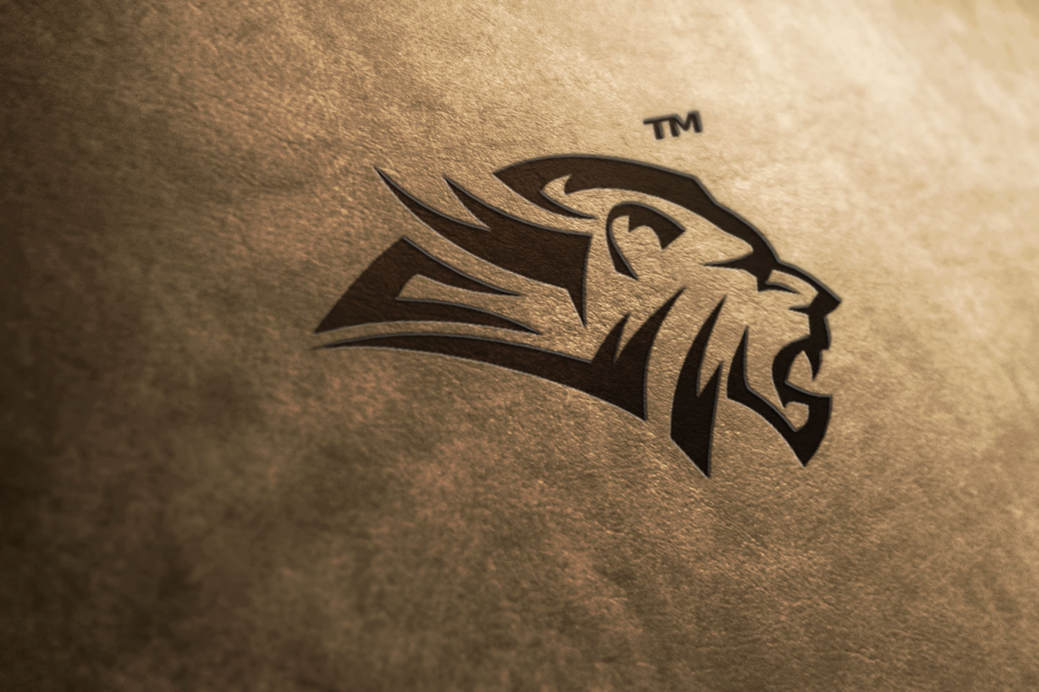 Lion Logo Design Mockup
